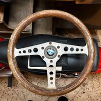 Volante BMW in legno epoca stile Nardi diam. 35 cm