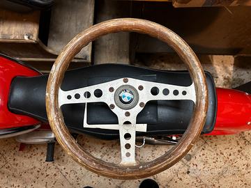Volante BMW in legno epoca stile Nardi diam. 35 cm