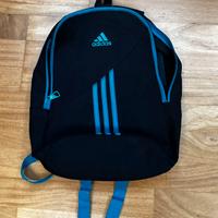 Zaino Adidas nero e azzurro