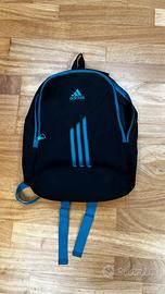 Zaino Adidas nero e azzurro