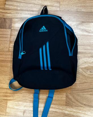 Zaino Adidas nero e azzurro