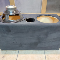 Box scatola mdf subwoofer doppio 30