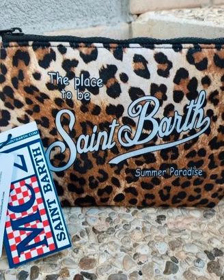 pochette MC2 saint barth leopardata 