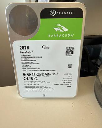 Seagate Barracuda 20TB Internal Hard Drive