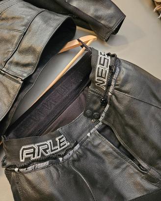 Tuta da moto in pelle