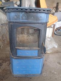 Stufa a legna Lincar Monella 175 + tubi acciaio