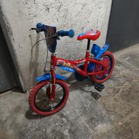 bicicletta bambino 14 spiderman