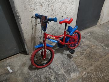 bicicletta bambino 14 spiderman