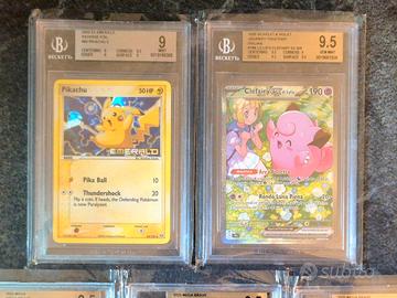 Pokemon Pikachu Clefairy gradate BGS