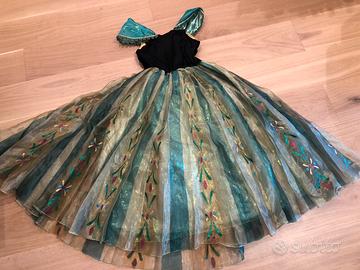 Vestito anna frozen disney 9/10 anni