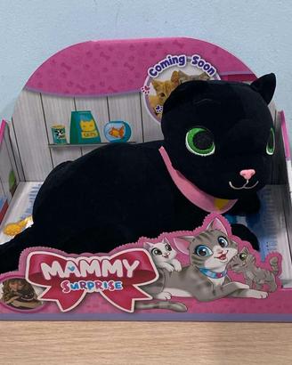 Mammy surprise peluche con cuccioli in grem