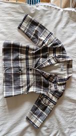 giacca elegante felpata 12 mesi