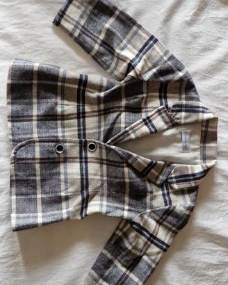 giacca elegante felpata 12 mesi