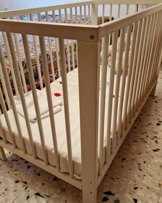Lettino bianco Ikea 60x120