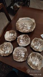 ciotola + 6 coppette Johnson Brothers