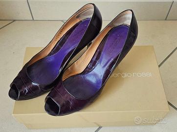 Scarpe spuntate (open toe) Sergio Rossi