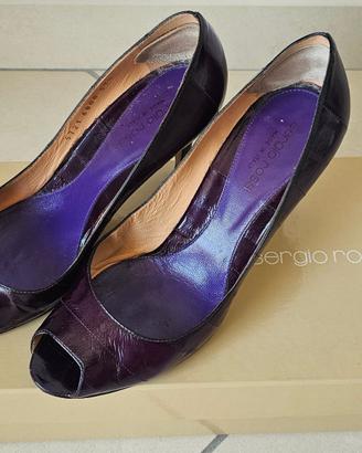 Scarpe spuntate (open toe) Sergio Rossi