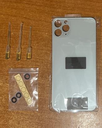 Vetro posteriore iPhone 11 Pro Max + accesori
