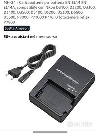 Nikon caricabatterie MH 24