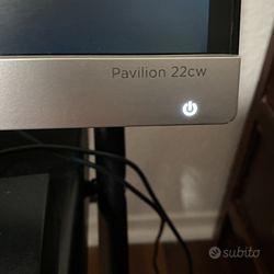 Monitor HP Pavillon 22CW (attacco HDMI) - Full Hd