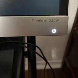 Monitor HP Pavillon 22CW (attacco HDMI) - Full Hd