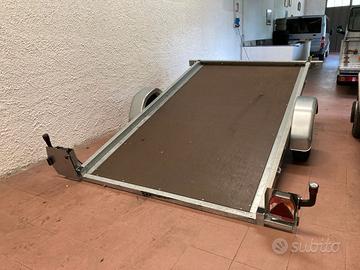 Carrello pianale basculante