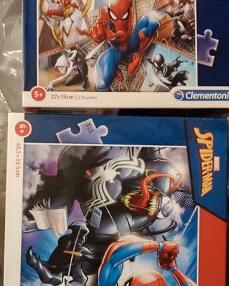 Giochi puzzle uomo ragno bambini