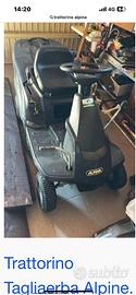 Trattorino tagliaerba Alpine