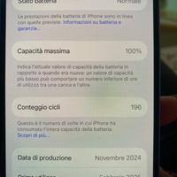 Iphone  16 come nuovo