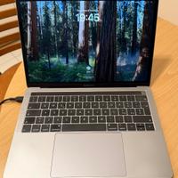 MacBook Pro 13 2019 4 porte usb i7 16GB RAM 256 GB
