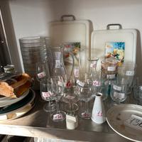 Bicchieri e altro da cucina