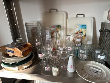 Bicchieri e altro da cucina