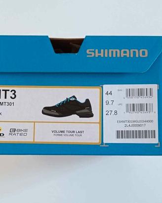 Scarpe uomo bicicletta n.44 Mod. Shimano SH-MT301
