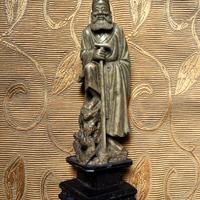 Statuetta cinese in steatite