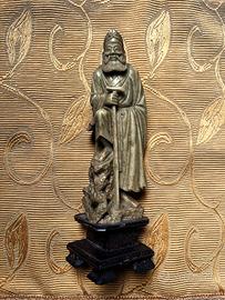 Statuetta cinese in steatite