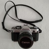 "CANON", set macchina fotografica completo.