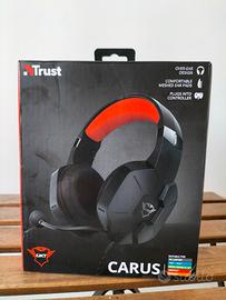 Cuffie da gaming TRUST GXT 323 Carus - Nero (Fg)