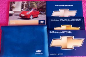 Libretto uso e manutenzione Chevrolet Matiz