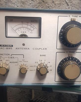 Accordatore vintage LEADER LAC-895 HF  manuale 250