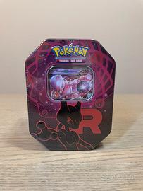 Pokemon Tin Team rocket Mewtwo - rivali pred ITA