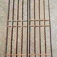 INFERRIATE ANTICHE IN FERRO LAVORATO