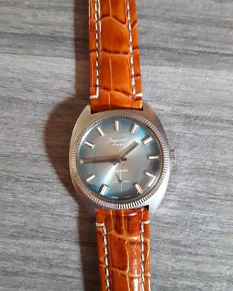 OROLOGIO VINTAGE IMPERIAL IN ACCIAIO CINT.PELLE