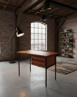 🟠 Scrivania Stile Industriale 