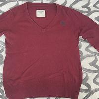 Abercrombie & Fitch maglione bordeaux taglia S