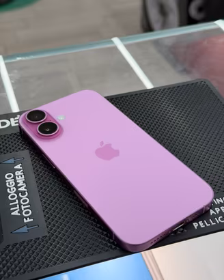 Apple iPhone 16 128Gb Rosa Batteria 86%