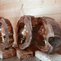 Lampade  in legno