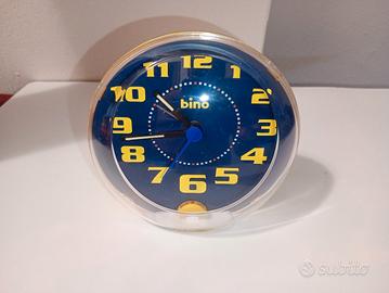 sveglia bino space age anni 70  pari al nuovo 