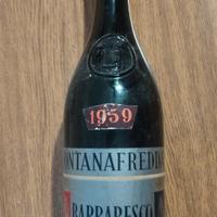 VINO FONTANAFREDDA BARBARESCO 1959