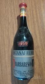 VINO FONTANAFREDDA BARBARESCO 1959