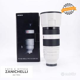 Sony FE 100-400 f/4.5-5.6 GM OSS Usato (G886)